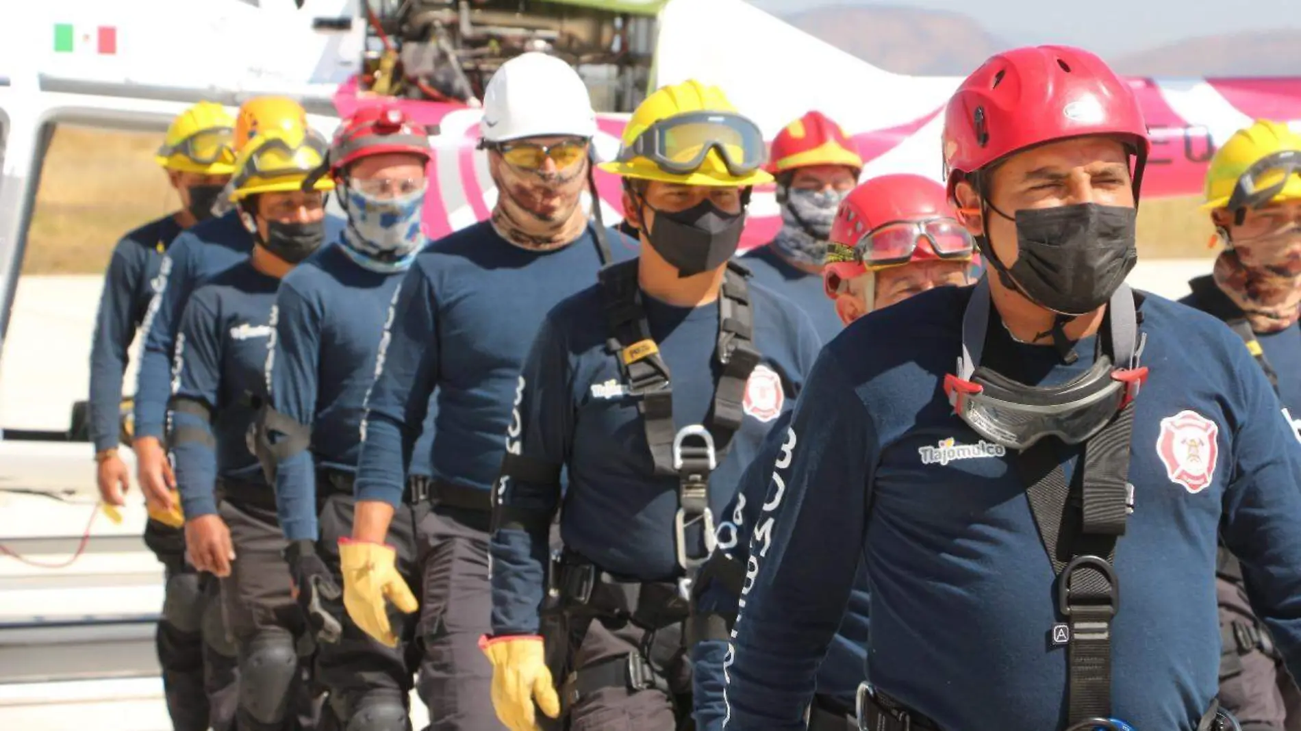 Capacitación bomberos